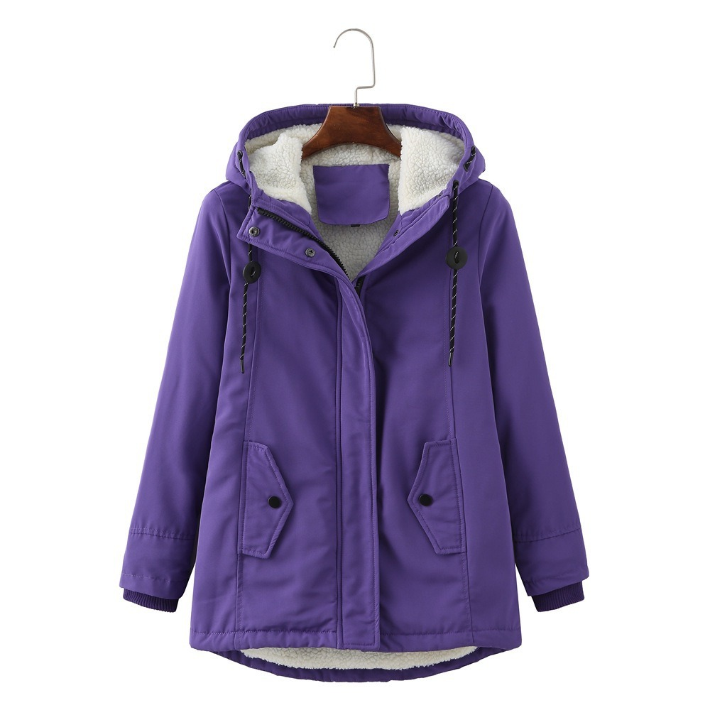 Parka Con Capucha Para Mujer | Forro Borreguito · SeemSeem