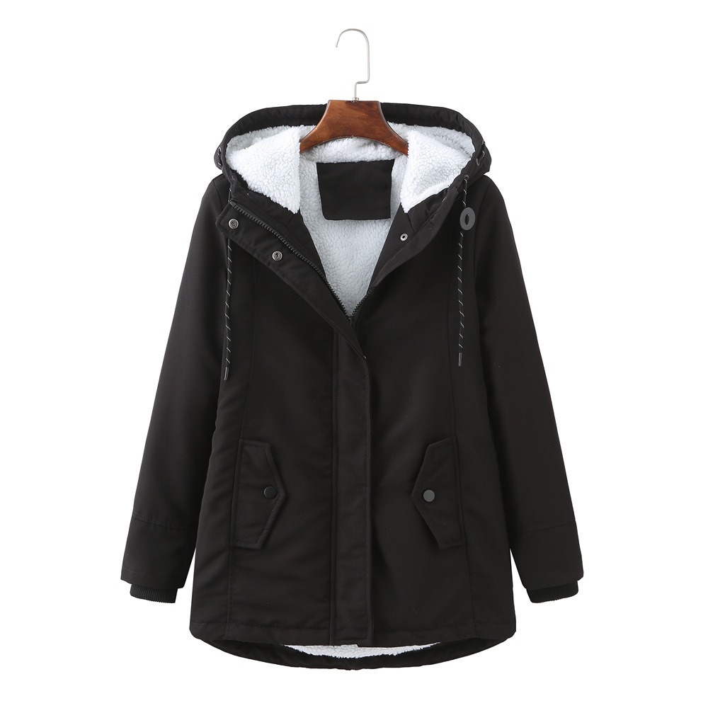 Parka Con Capucha Para Mujer | Forro Borreguito · SeemSeem