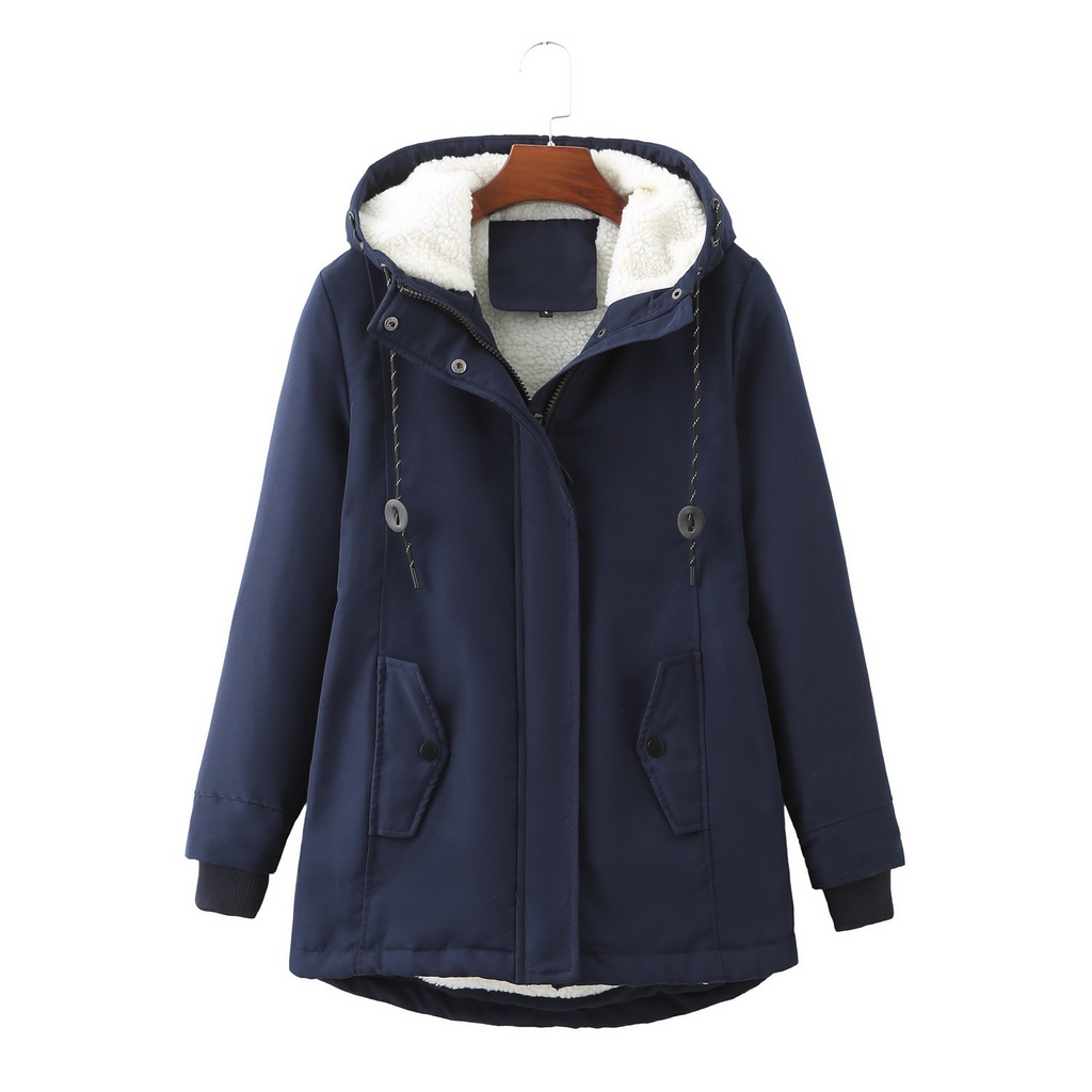 Parka Con Capucha Para Mujer | Forro Borreguito · SeemSeem