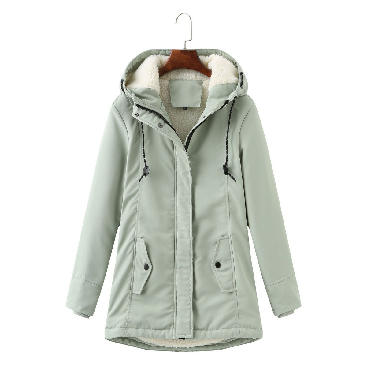 Parka Con Capucha Para Mujer | Forro Borreguito · SeemSeem