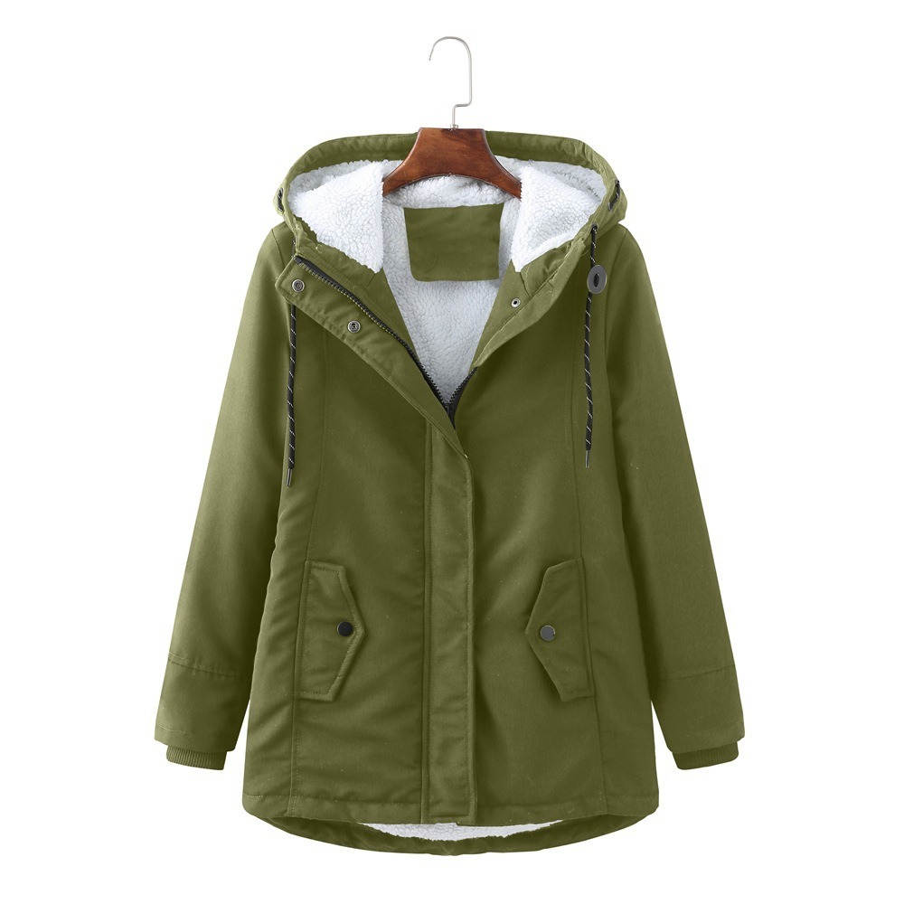 Parka Con Capucha Para Mujer | Forro Borreguito · SeemSeem