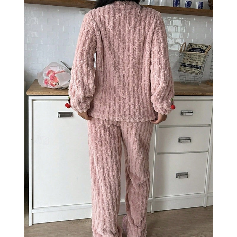Pijama Clásico Para Mujer | Forro Polar · SeemSeem