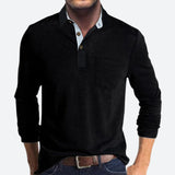 Polo clássico de homem | Bolso frontal