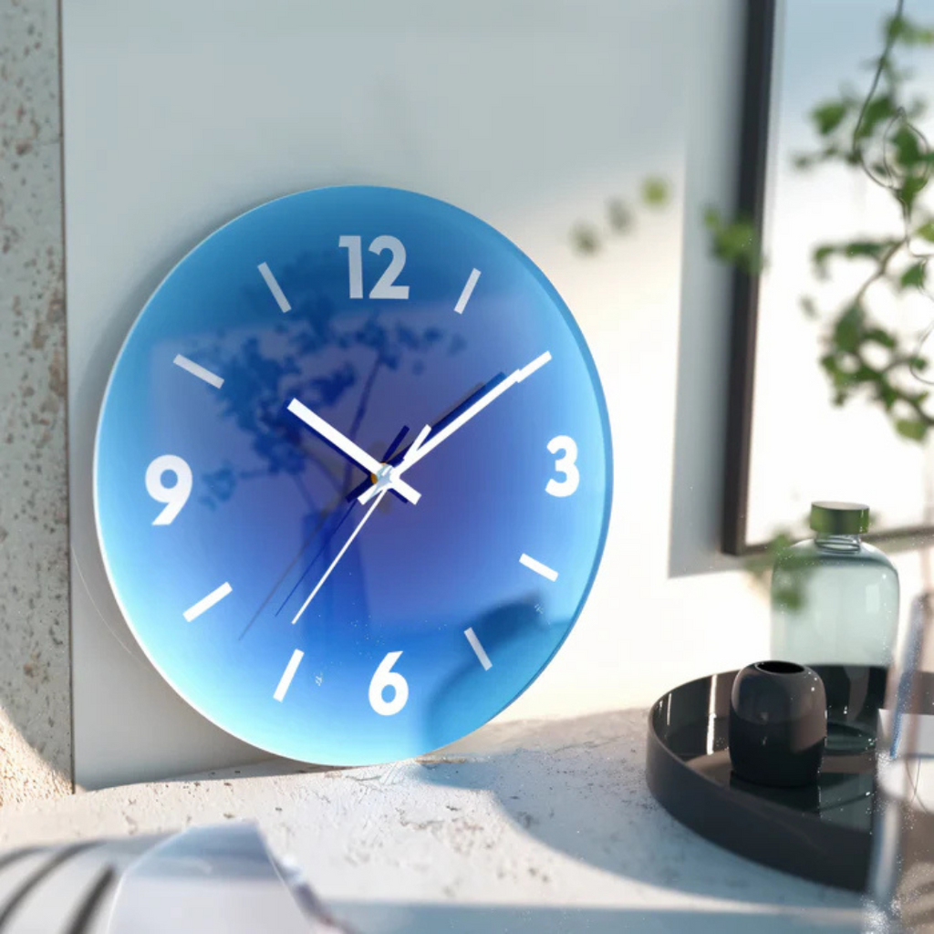 Reloj De Pared Moderno | Redondo Degradado · SeemSeem