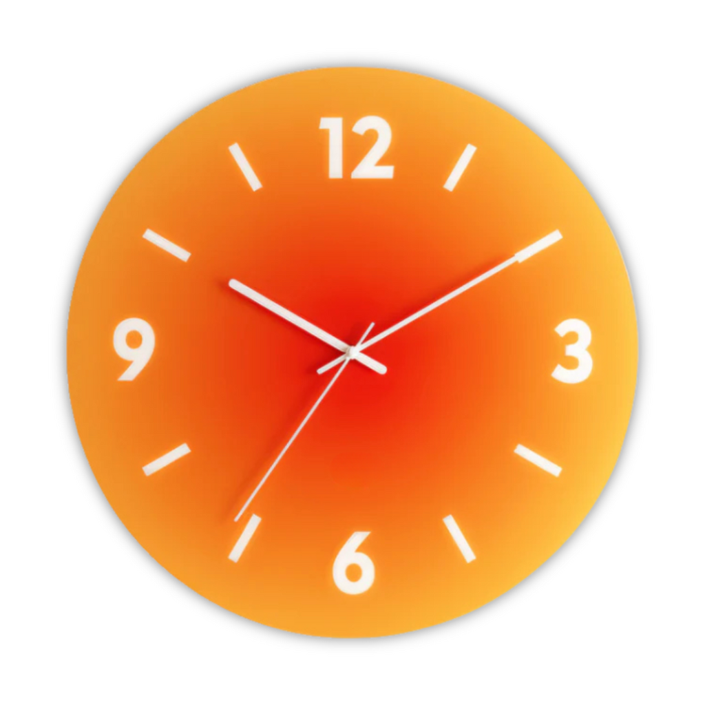 Reloj De Pared Moderno | Redondo Degradado · SeemSeem
