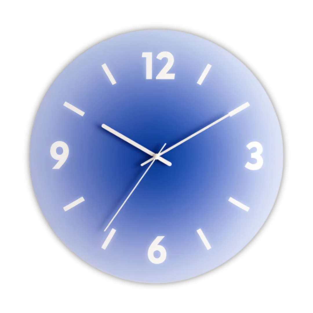 Reloj De Pared Moderno | Redondo Degradado · SeemSeem