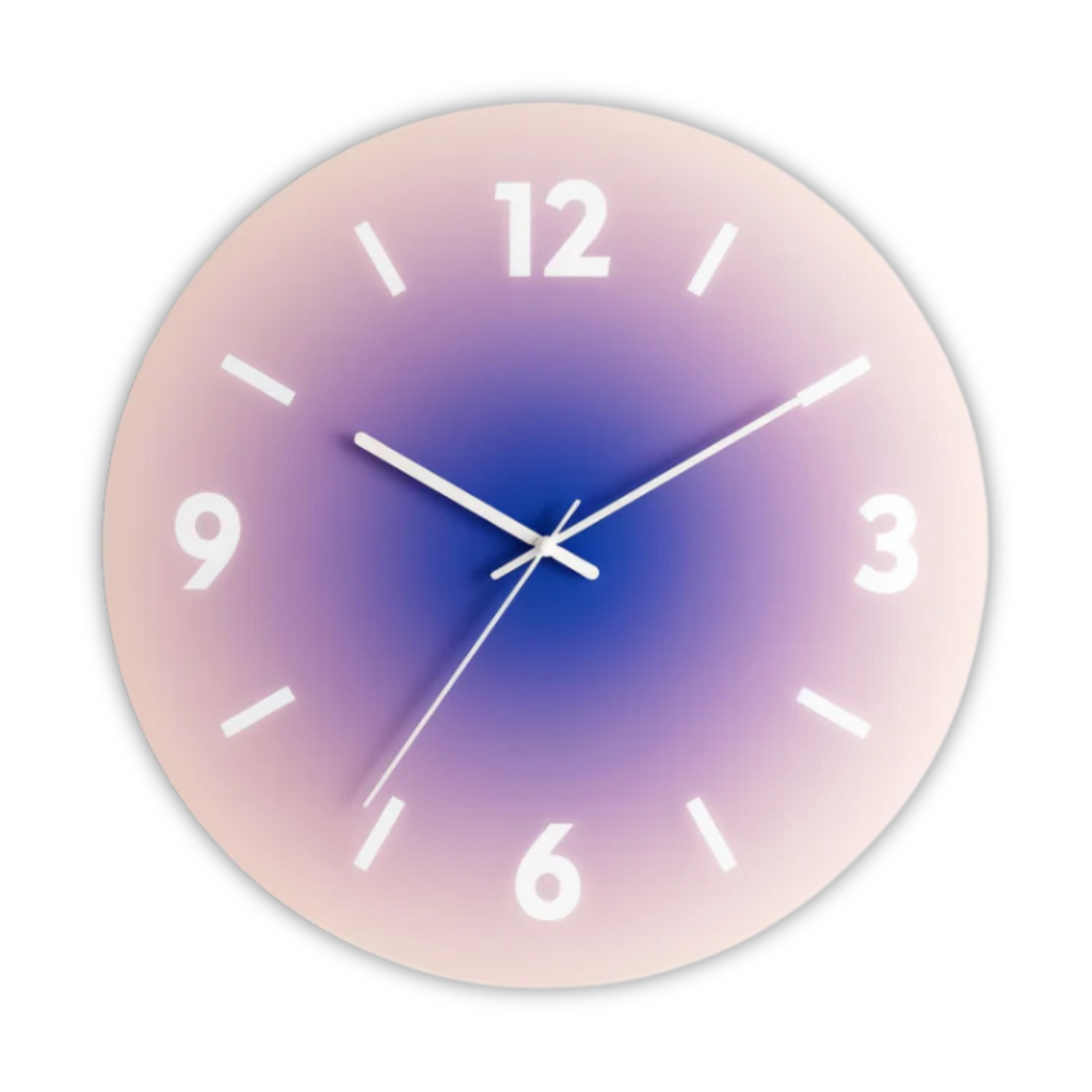 Reloj De Pared Moderno | Redondo Degradado · SeemSeem