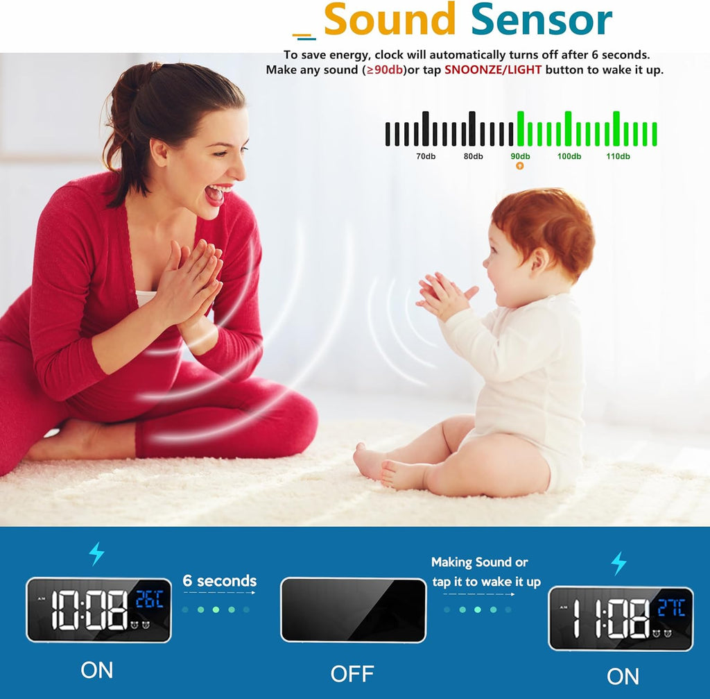 Reloj Digital Calendario | Control Remoto · SeemSeem