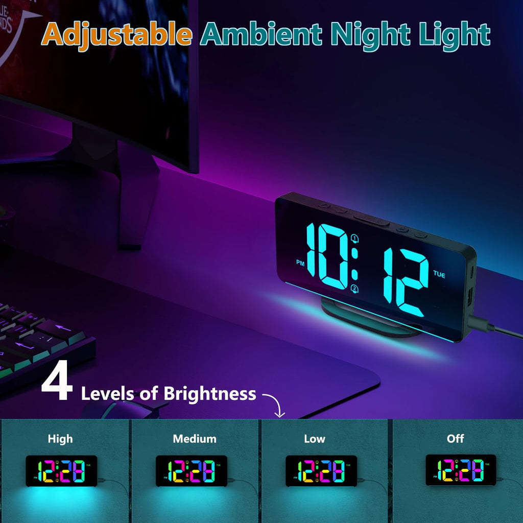 Reloj Digital Calendario | Control Remoto · SeemSeem