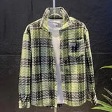 Sobrecamisa axadrezada para homem | Tweed