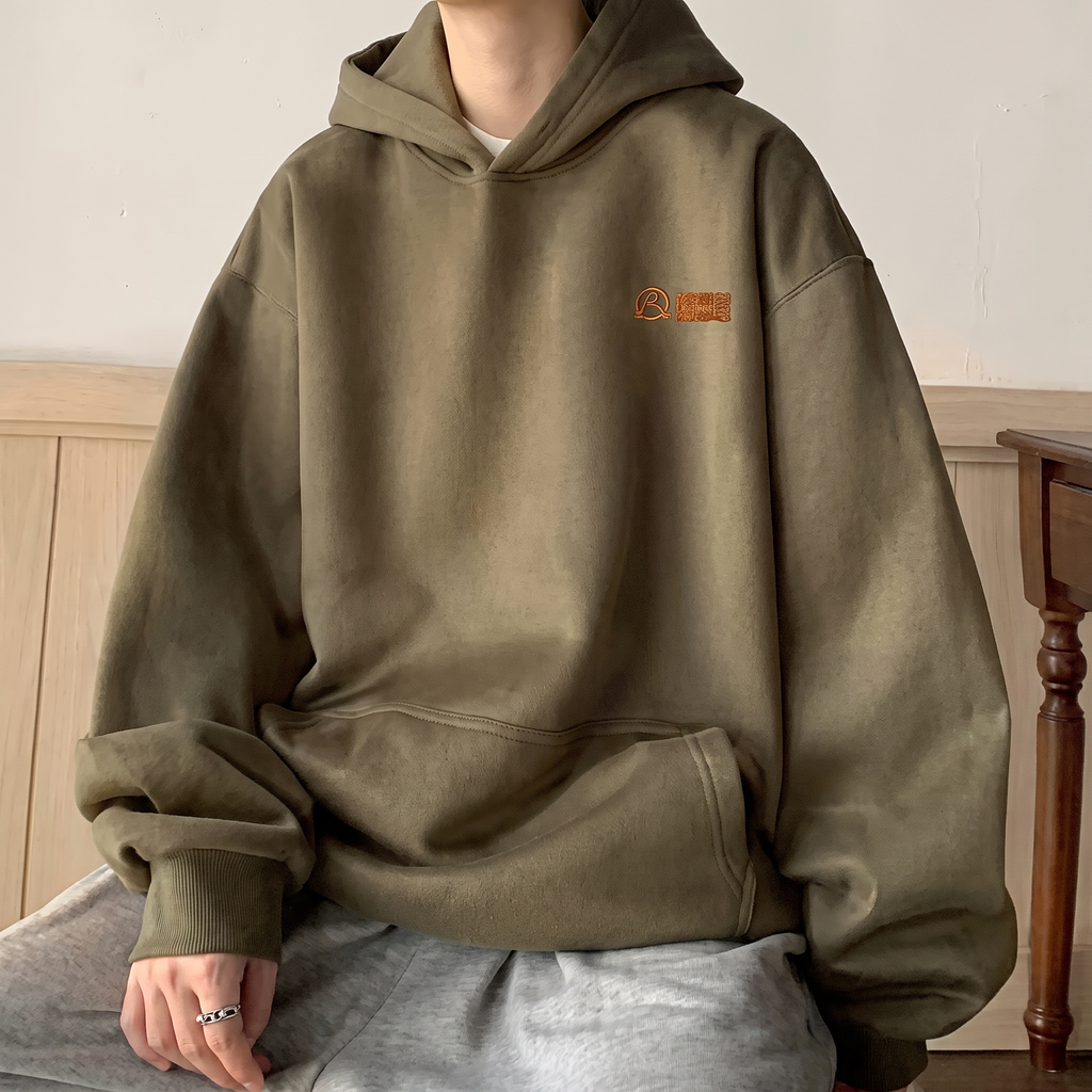 Sudadera Con Capucha Oversized Para Hombre | Bolsillo Canguro · SeemSeem