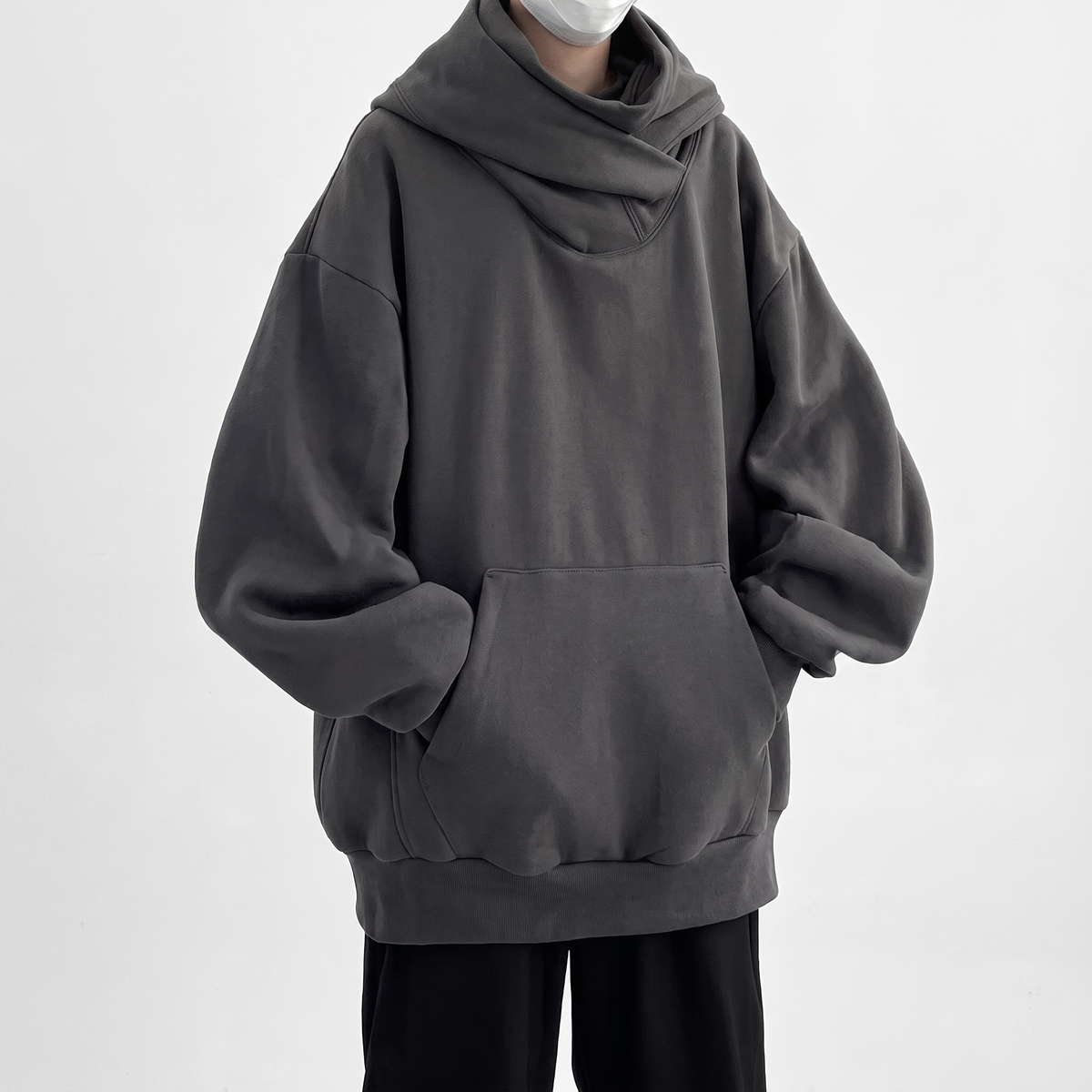 Sudadera Con Capucha Oversized Para Mujer | Bolsillo Canguro · SeemSeem