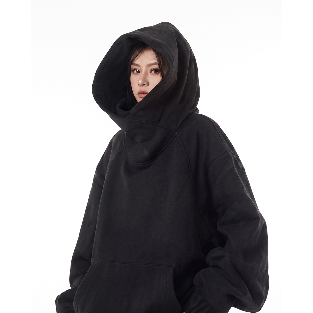 Sudadera Con Capucha Oversized Para Mujer | Bolsillo Canguro · SeemSeem