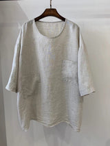 Oversized damestuniek | Linnen