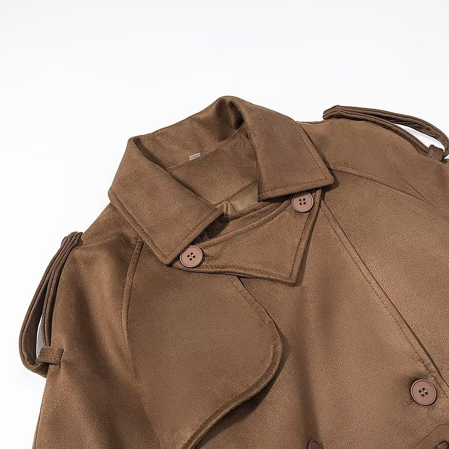 Trench Cruzado Para Mujer | Con Cinturón · SeemSeem
