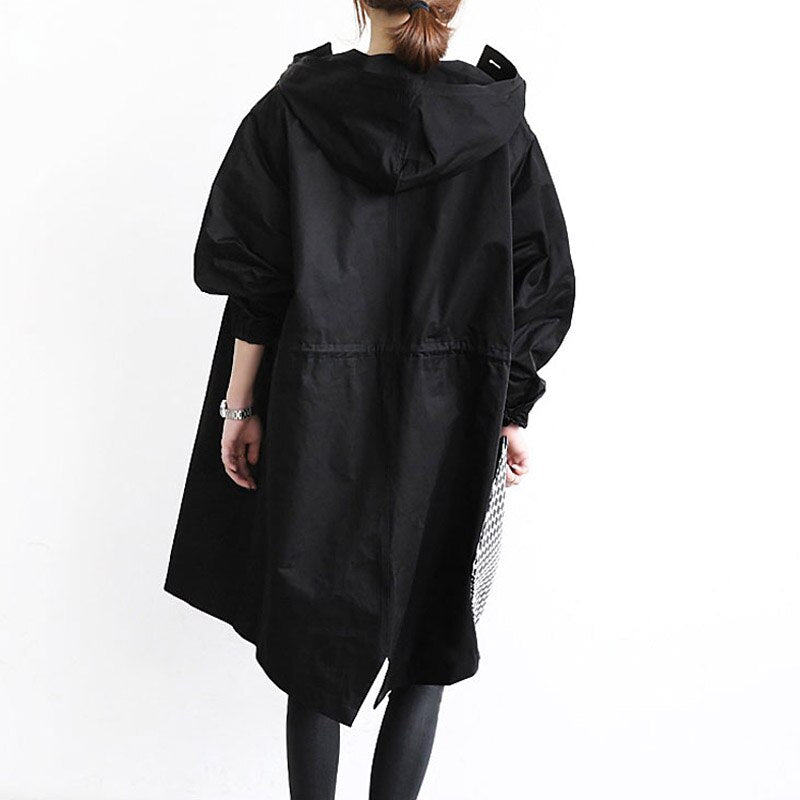 Trench Oversized Para Mujer | Con Capucha · SeemSeem