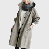 Trench oversize da donna | Con cappuccio