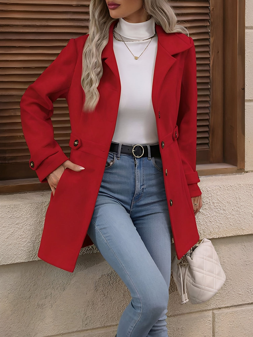 Trench Para Mujer | Botonadura Simple · SeemSeem