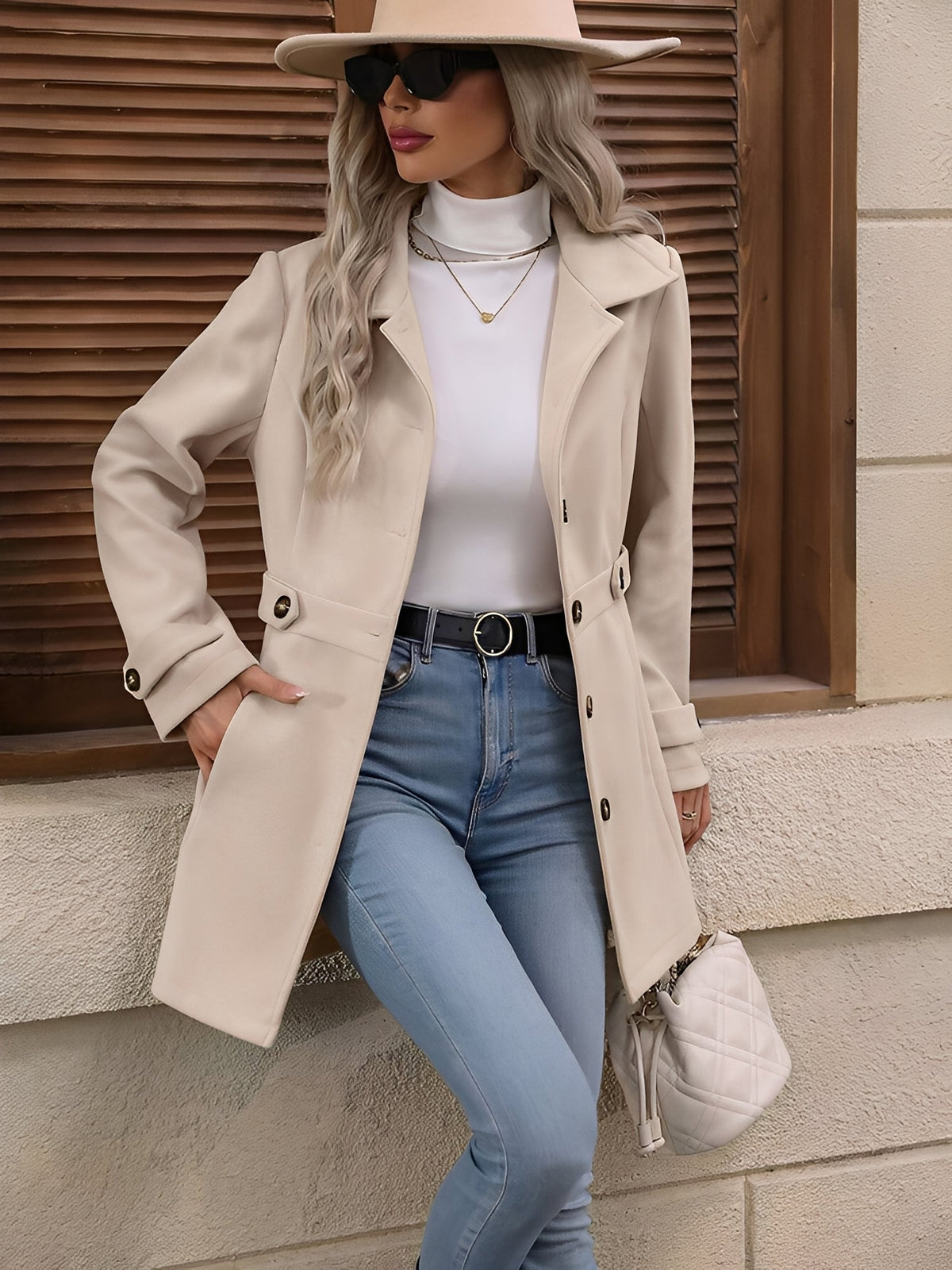 Trench Para Mujer | Botonadura Simple · SeemSeem
