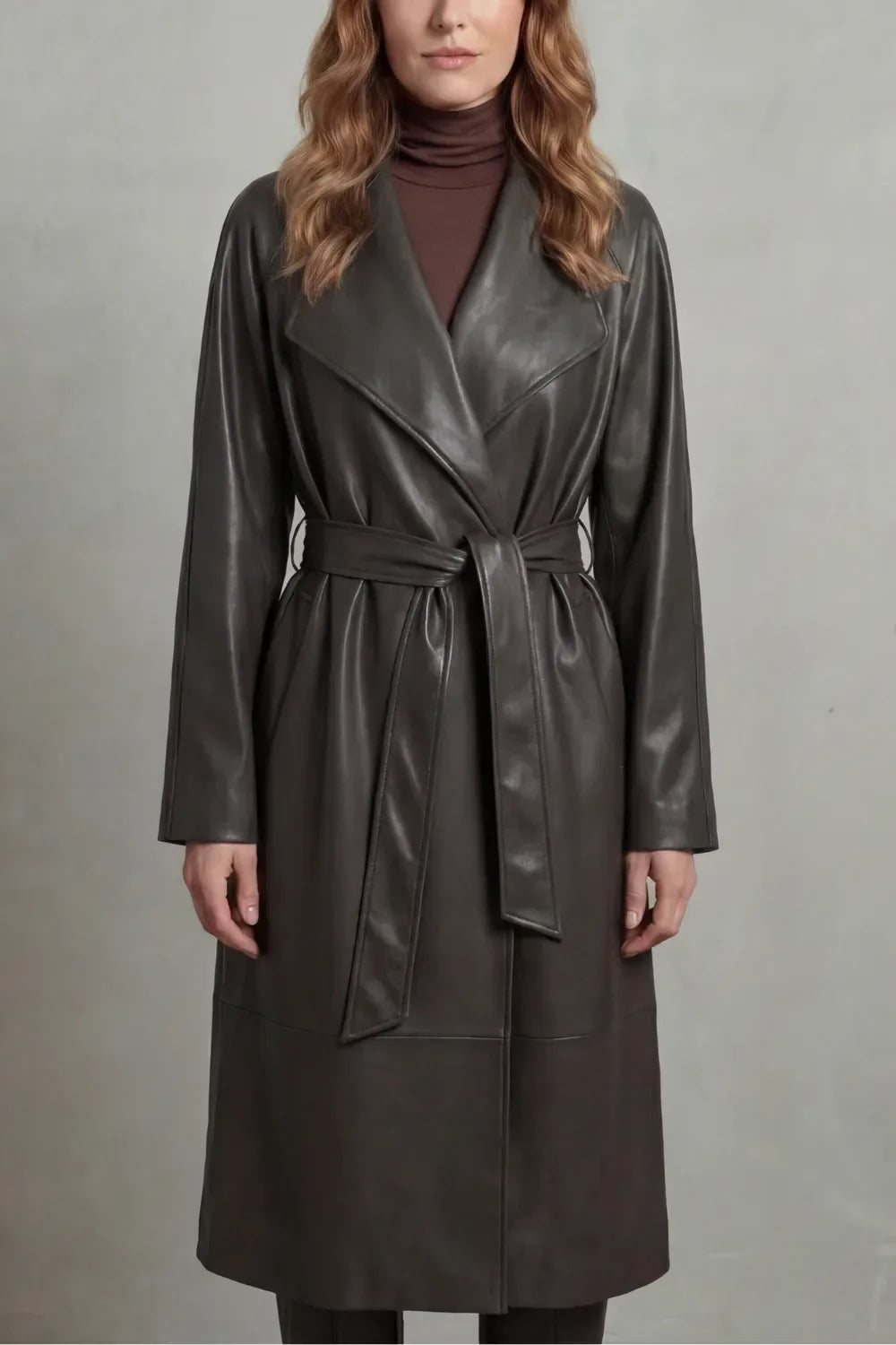 Trench Para Mujer | Cuero Sintético · SeemSeem