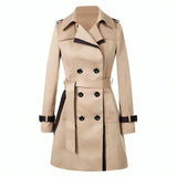 Trench Para Mujer | Doble Botonadura