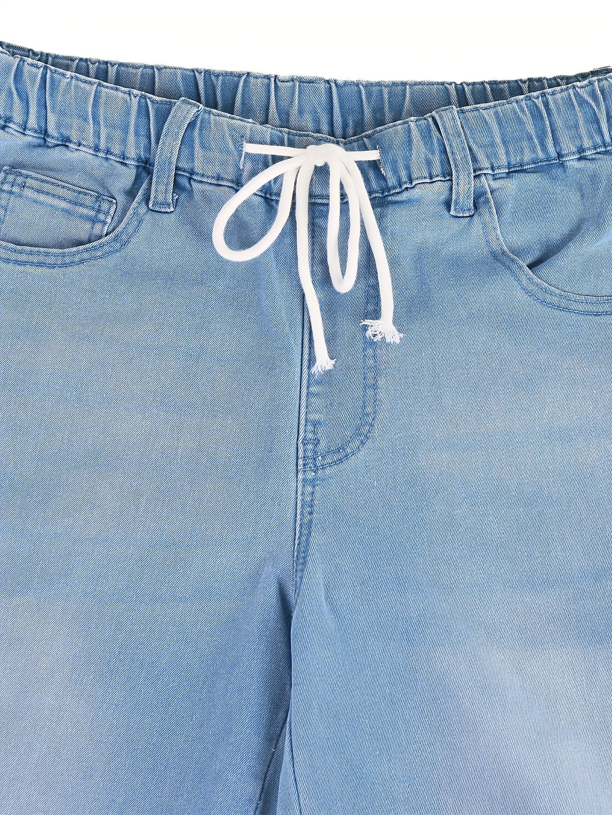 Vaqueros Anchos Para Mujer | Cintura Con Cordón · SeemSeem