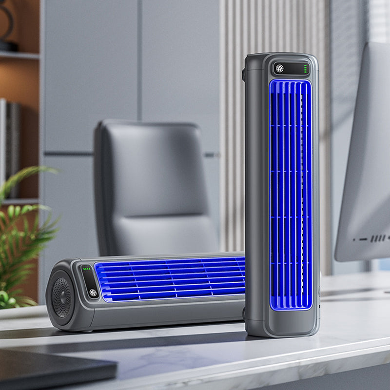 Ventilador De Torre Portátil | Recargable Por USB · SeemSeem