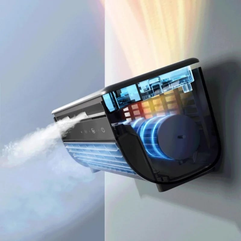 Ventilador De Torre Portátil | Recargable Por USB · SeemSeem