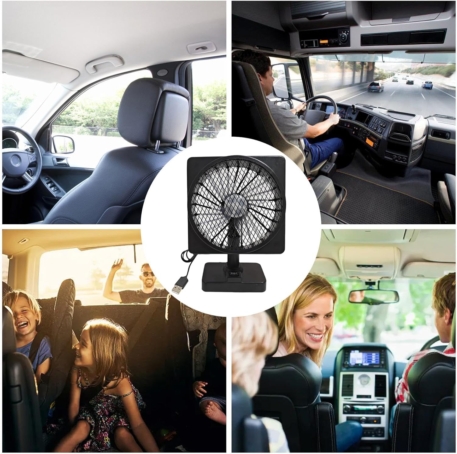 Ventilador Para Coche | Puerto USB · SeemSeem