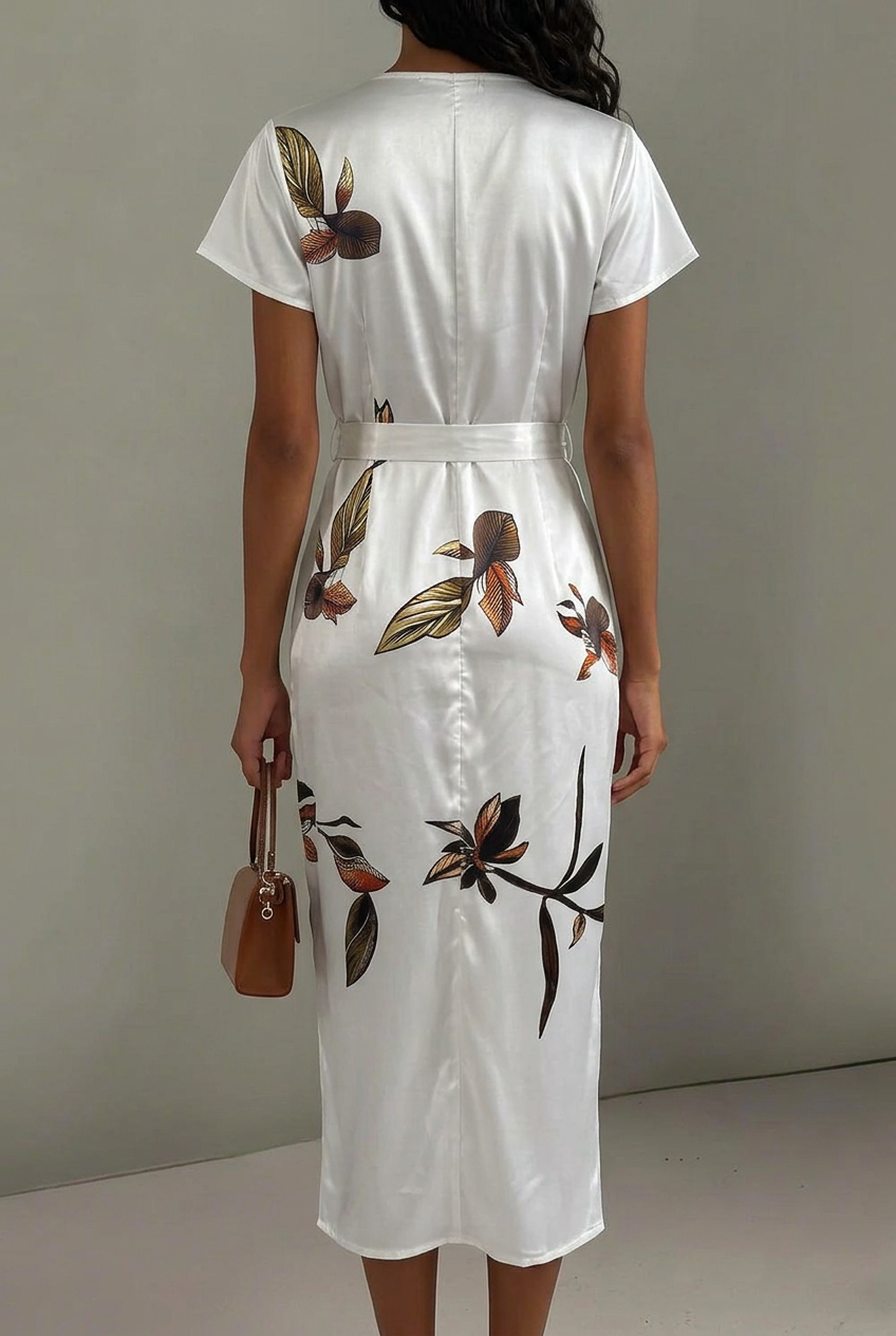 Vestido Cruzado Para Mujer | Estampado Floral · SeemSeem