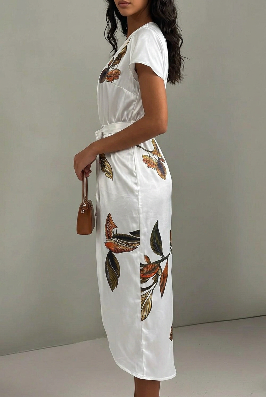 Vestido Cruzado Para Mujer | Estampado Floral · SeemSeem