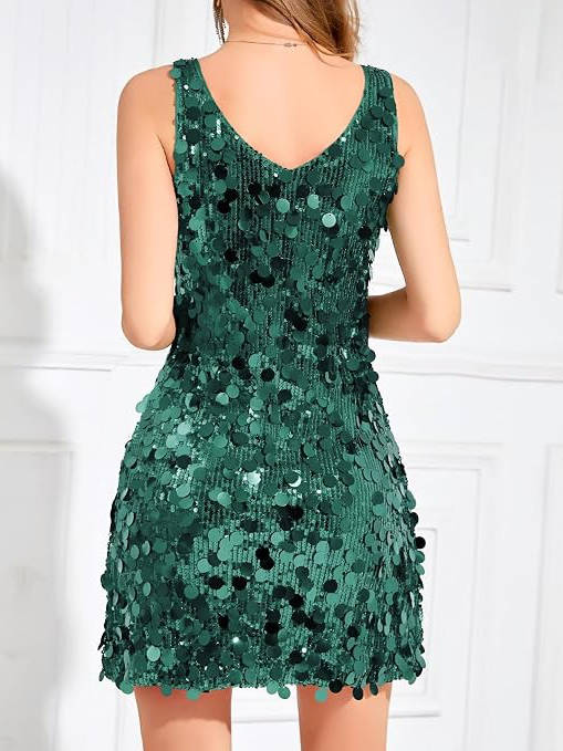 Vestido De Tirantes Para Mujer | Lentejuelas · SeemSeem