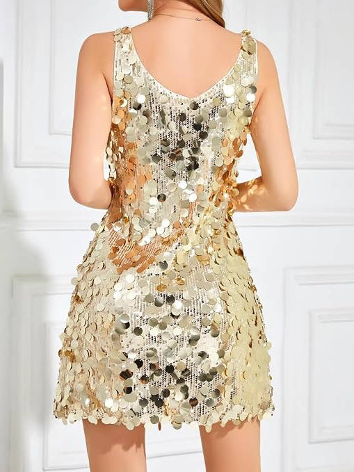 Vestido De Tirantes Para Mujer | Lentejuelas · SeemSeem