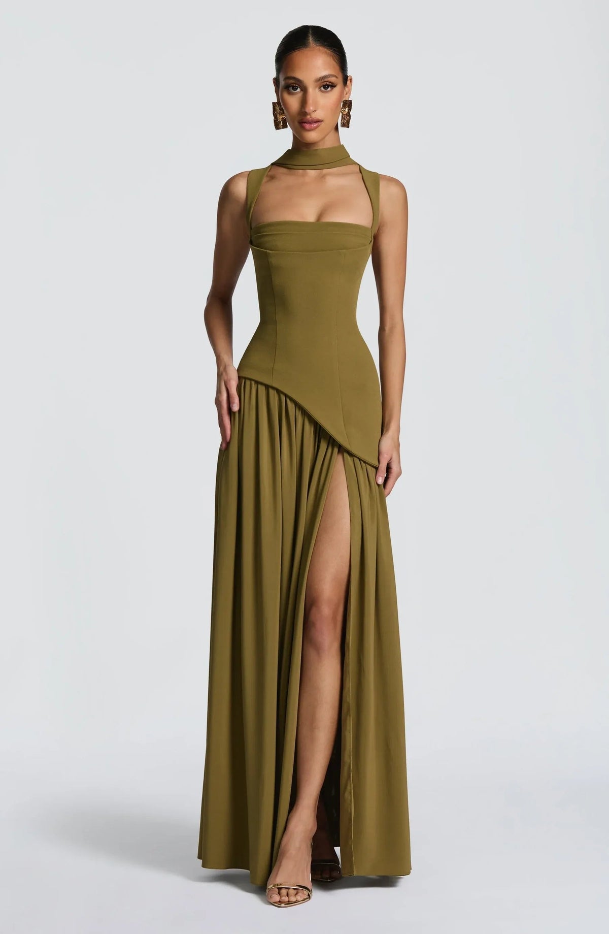 Vestido Largo Para Mujer | Abertura Lateral · SeemSeem