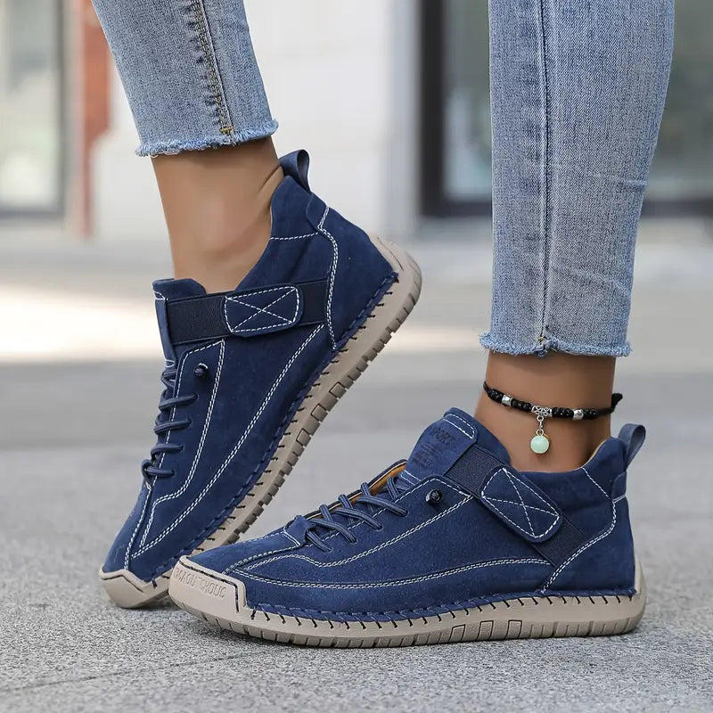 Zapatillas Con Cordones Para Mujer | Costuras Decorativas · SeemSeem