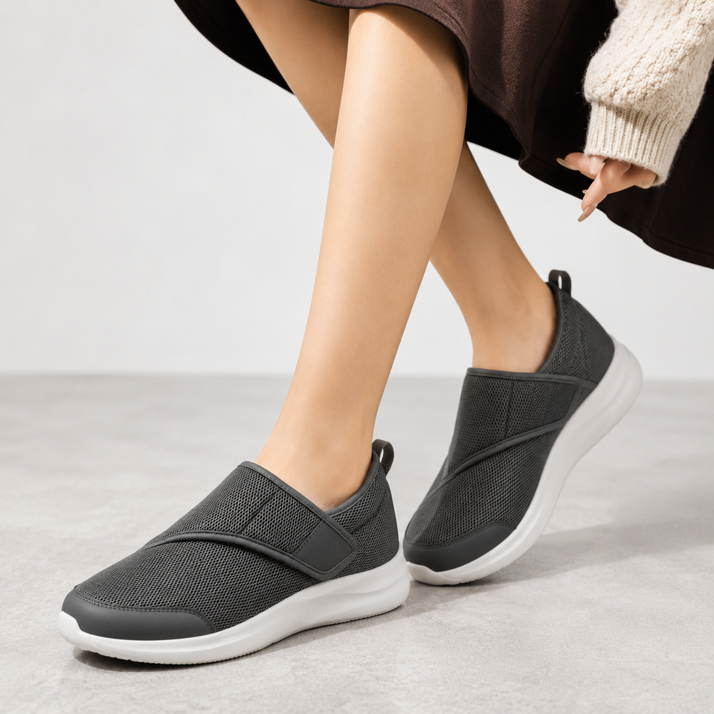 Zapatillas Slip-On Para Mujer | Cierre Velcro · SeemSeem