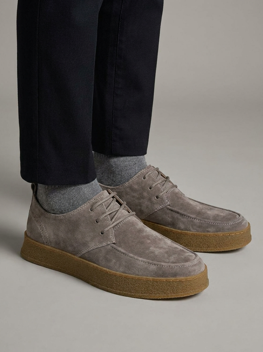 Zapatos Con Cordones Para Hombre | Ante