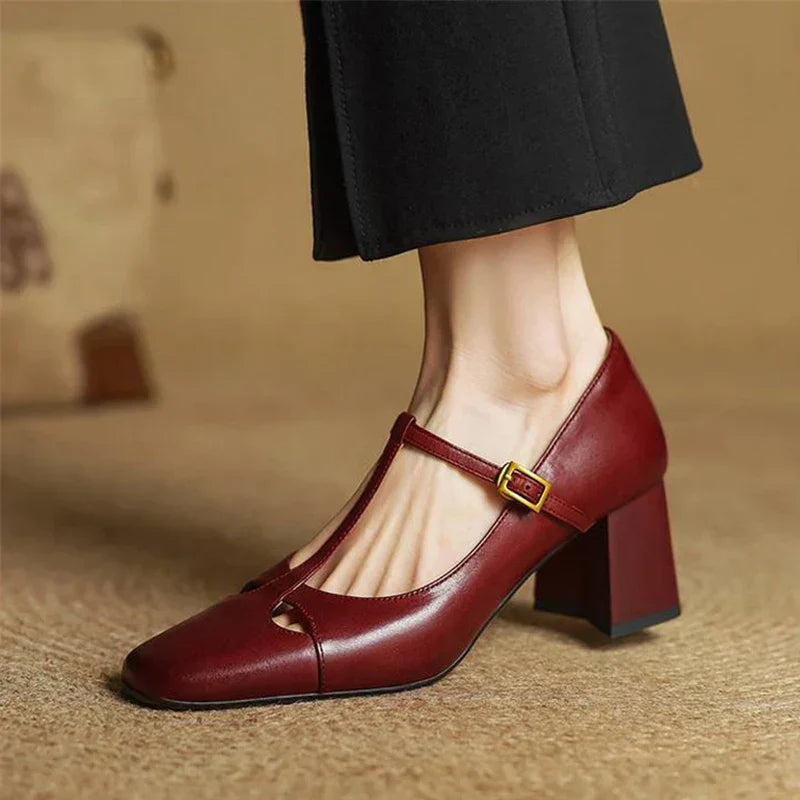 Zapatos Mary Jane Para Mujer | Tira En T · SeemSeem