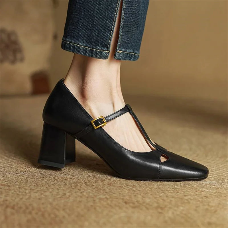 Zapatos Mary Jane Para Mujer | Tira En T · SeemSeem