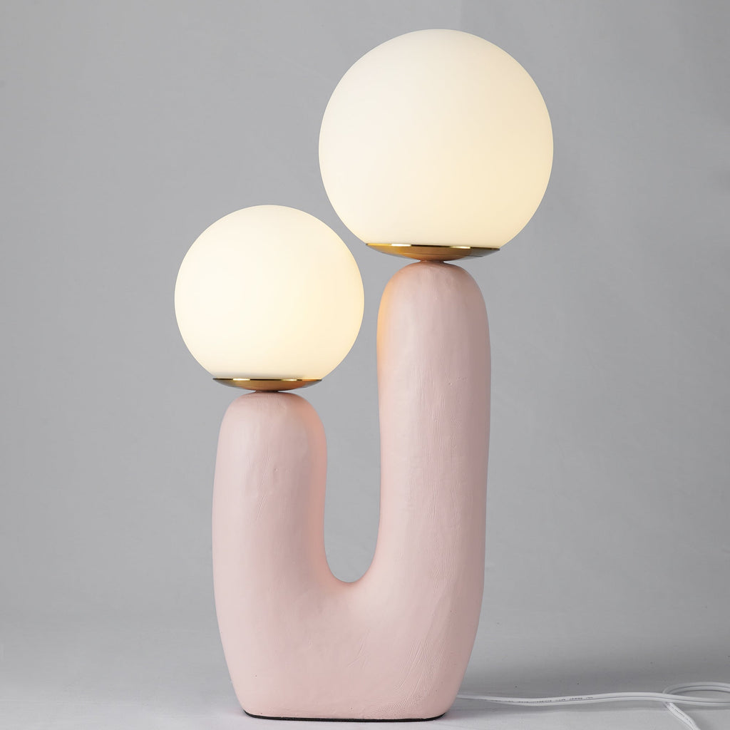 Lámpara De Mesa Nórdica | Dos Globos · SeemSeem