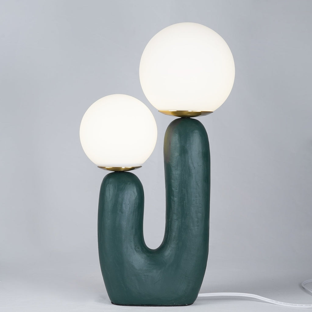 Lámpara De Mesa Nórdica | Dos Globos · SeemSeem