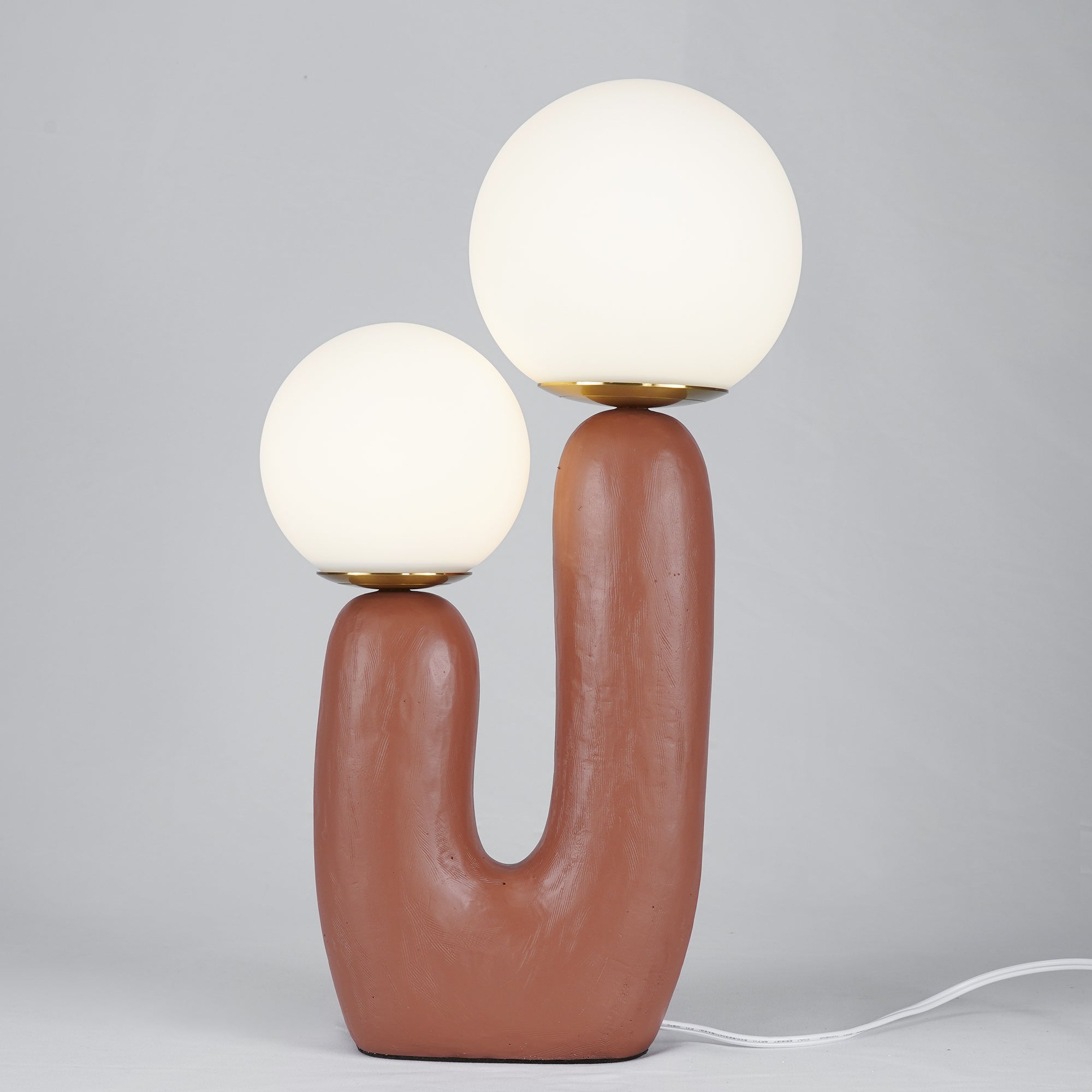 Lámpara De Mesa Nórdica | Dos Globos · SeemSeem