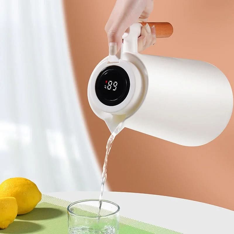 Termo Inteligente Con Pantalla LED | Jarra Térmica De Temperatura Digital-thermoses-SeemSeem