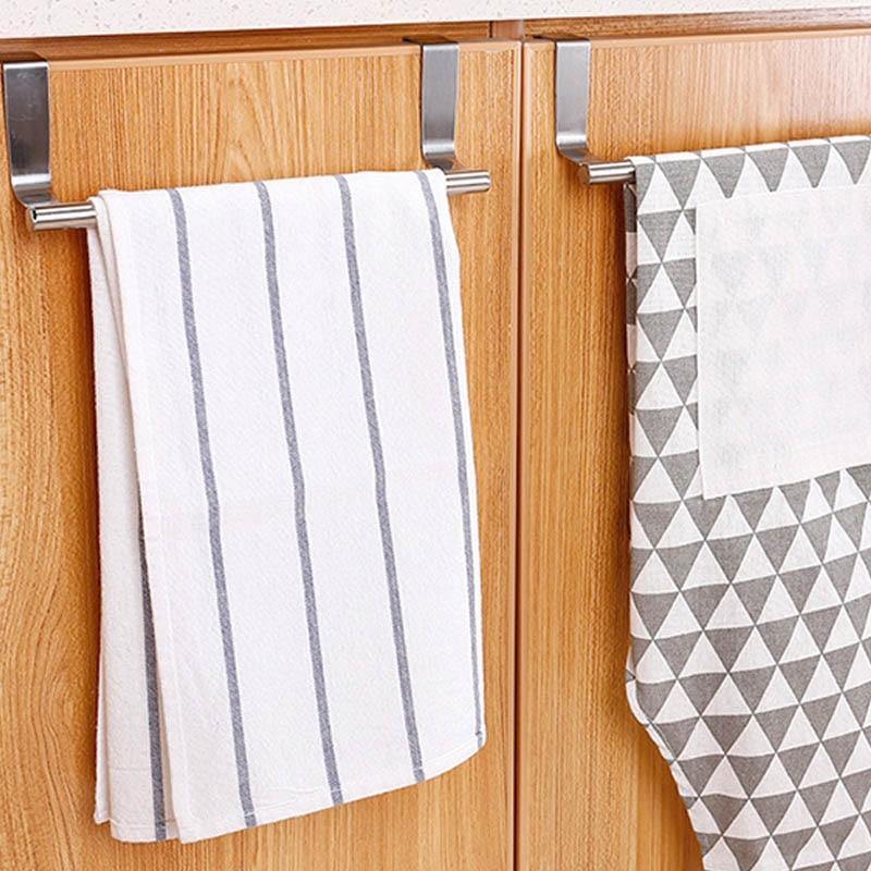 Toallero Para Puerta De Armario | Barra Colgante Integrada-Towel Holder-SeemSeem
