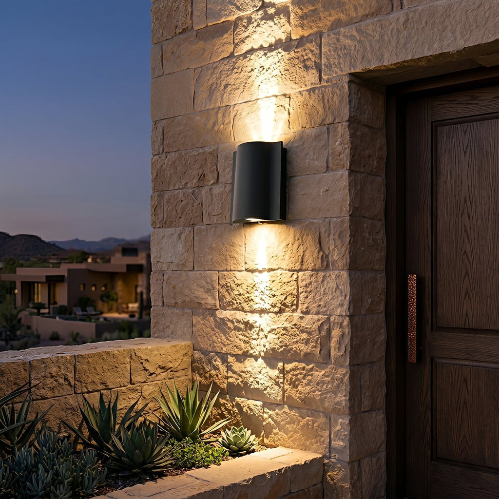 Aplique De Pared Exterior LED | Iluminación Bidireccional-Lamp-SeemSeem